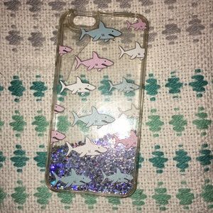 Shark Water Glitter Case iPhone 6/6s